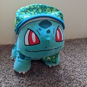 Bulbasaur Build a Bear with hat and scarf